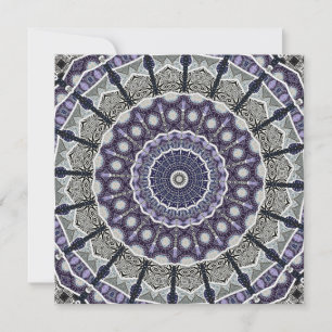 Dekorative Mandala-Einladung Einladung