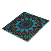 Dekorative Mandala-Keramikfliese Fliese (Seite)