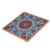 Dekorative Mandala-Keramikfliese Fliese (Seite)