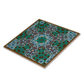 Dekorative Mandala-Keramikfliese Fliese (Seite)
