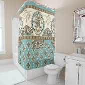 Dekorative marokkanische Dekoration Duschvorhang (Beispiel)