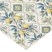 Dekorative mediterrane Fliesen Großer Tischläufer (Ecke)