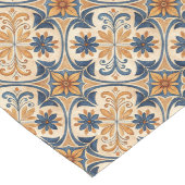 Dekorative mediterrane Fliesen Großer Tischläufer (Ecke)