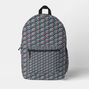 Dekorative Meeresschildkröte Bedruckter Rucksack