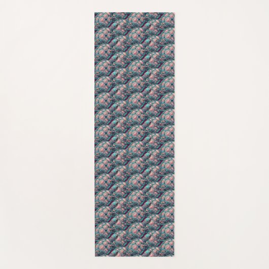 Dekorative Meeresschildkröte Yogamatte (Vorderseite)