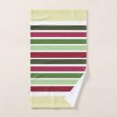 Dekorative Minze Grün und Creme Badhandtuch Set (Handtuch)