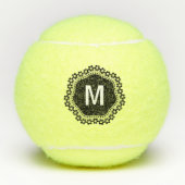 Dekorative mit Monogramm Penn Tennis-Bälle Tennisbälle (Vorderseite)