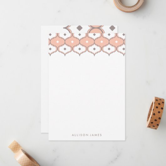 Dekorative Mitteilungskarten (Vorderseite/Rückseite Beispiel)