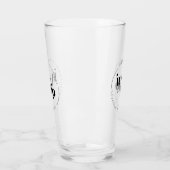 Dekorative moderne Hochzeit Wir tun ID887 Glas (Links)