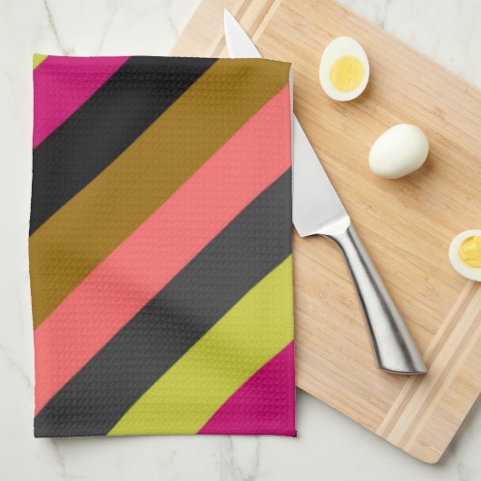 Dekorative moderne Küchenhandtücher Geschirrtuch (Viertel Falte)