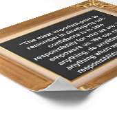Dekorative Motivierend Quotes Poster (Ecke)