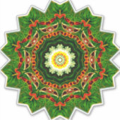 Dekorative Muster, festliches Design, Aufkleber (Vorderseite)