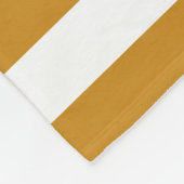 Dekorative Muster für moderne braune Streifen Fleecedecke (Ecke)