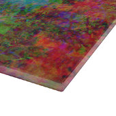 Dekorative Mystische Abstrakte Baumkunst Schneidebrett (Ecke)