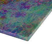 Dekorative mystische Farbenprägung Schneidebrett (Ecke)