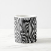 Dekorative nahtlose Muster-Wellen Kaffeetasse (Mittel)