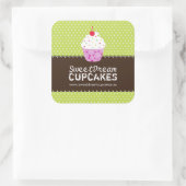 Dekorative Niedliche Cupcake Stickers (Tasche)