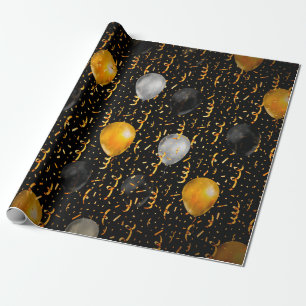 Dekorative Ölmalerei. Dynamik und Kunst. 2d Geschenkpapier