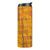 Dekorative Ölmalerei. Dynamik und Kunst. 2d Thermosbecher (Nach links gedreht)