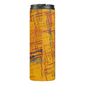 Dekorative Ölmalerei. Dynamik und Kunst. 2d Thermosbecher (Rückseite)