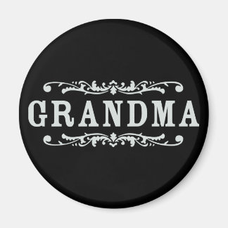 Dekorative Oma Magnet