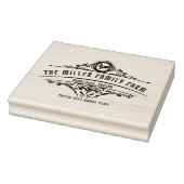 Dekorative Ornament Vintages Drehbuch Eierkarton Gummistempel (Stempel)