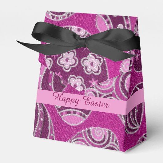 Dekorative Ostereier - Gefälligkeitsbox Geschenkschachtel (Vorderseite)