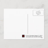 Dekorative Ostereier Postkarte (Rückseite)
