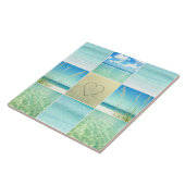 Dekorative Ozean-Strand-Fliese Fliese (Seite)