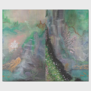 Dekorative Packpapier-Märchen Geschenkpapier