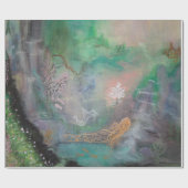 Dekorative Packpapier-Märchen Geschenkpapier (Flach)