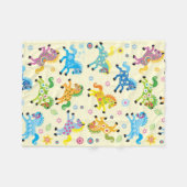 dekorative Pferde Fleecedecke (Vorderseite (Horizontal))