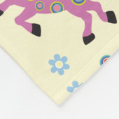 dekorative Pferde Fleecedecke (Ecke)