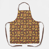 Dekorative Pizza Pattern Schürze (Vorderseite)