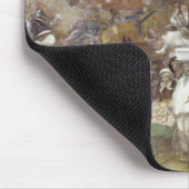 Dekorative Platte, die Paris darstellt Mousepad (Ecke)