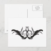 Dekorative Postkarte (Vorne/Hinten)