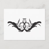 Dekorative Postkarte (Vorderseite)