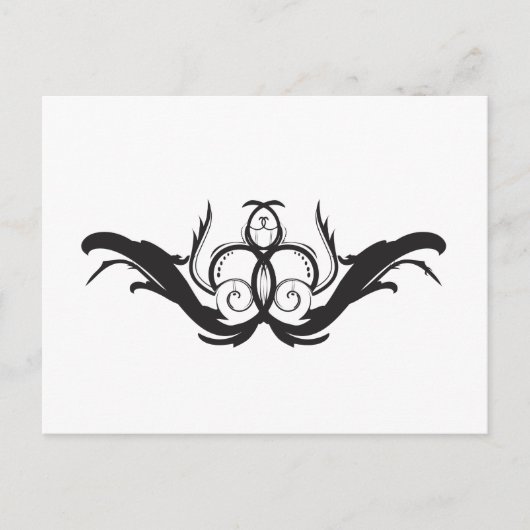 Dekorative Postkarte (Vorderseite)