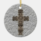 Dekorative Querverzierung Keramikornament (Vorne)