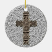 Dekorative Querverzierung Keramikornament (Hinten)