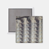 Dekorative Reliefs aus der Osttreppe Magnet (Vorderseite/Rückseite)
