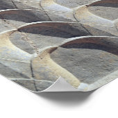 Dekorative Reliefs aus der Osttreppe Poster (Ecke)