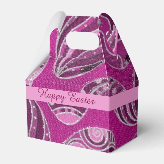 Dekorative Rosa Ostereier Gable Gevor Box Geschenkschachtel (Vorderseite)