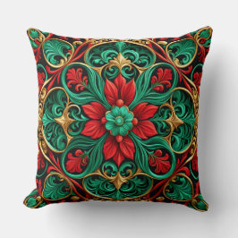 Dekorative Rot-Grün-Weihnachtskissen Kissen