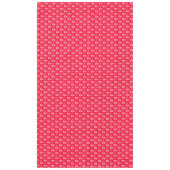 Dekorative rote Worte Tischdecke (Vorderseite)