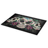 Dekorative Schädel Schneidebrett (Ecke)