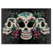 Dekorative Schädel Schneidebrett (Vorderseite)
