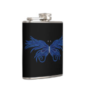 Dekorative Schmetterlingsflasche Flachmann (Rechts)