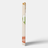 Dekorative Schmetterlingsmuster auf Cremehintergru Case-Mate iPhone Hülle (Rückseite / Rechts)