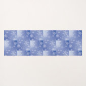 Dekorative Schneeflocken Yoga Mat Yogamatte (Rückseite (Horizontal))